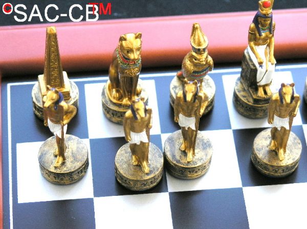 Hand Painted Egyptian including Board - Image 4