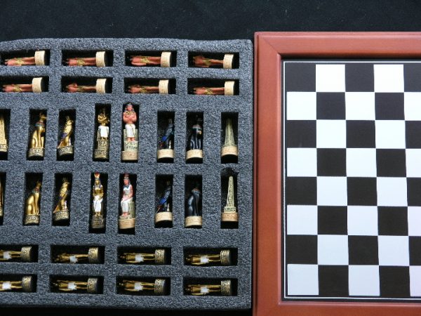 Hand Painted Egyptian including Board - Image 7