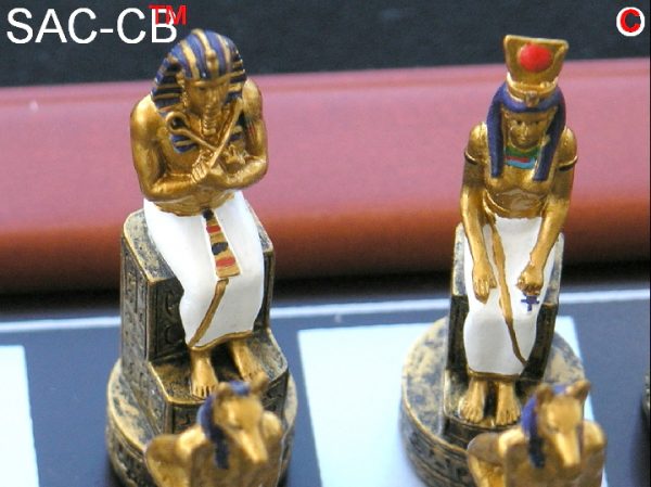 Hand Painted Egyptian including Board - Image 8