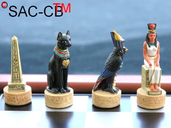 Hand Painted Egyptian including Board - Image 10