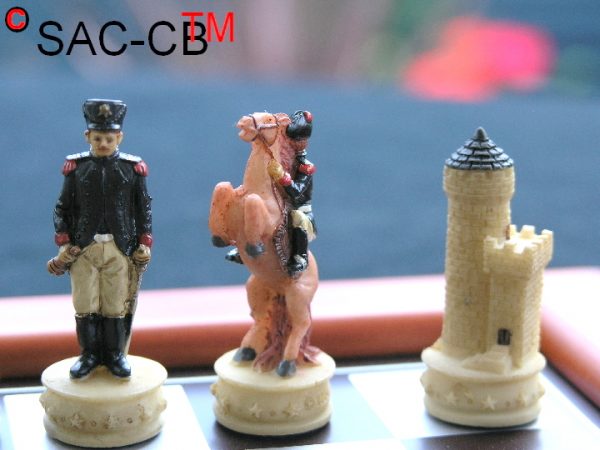 Italfama - Hand Painted Waterloo Chess Set - Image 6