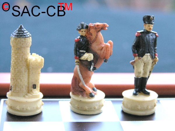 Italfama - Hand Painted Waterloo Chess Set - Image 7