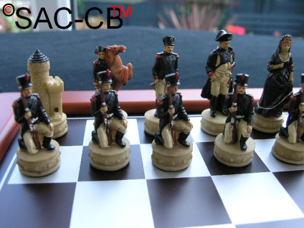 Italfama - Hand Painted Waterloo Chess Set - Image 10
