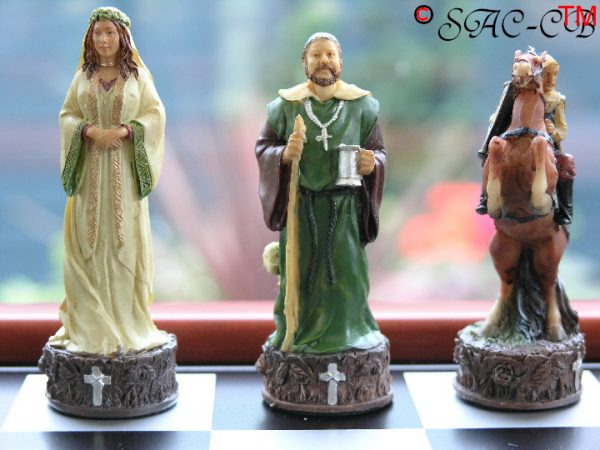 Hand Painted Robin Hood including Board