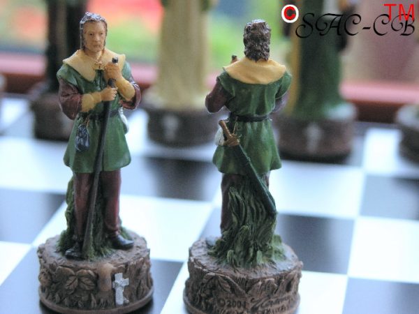 Hand Painted Robin Hood including Board - Image 6