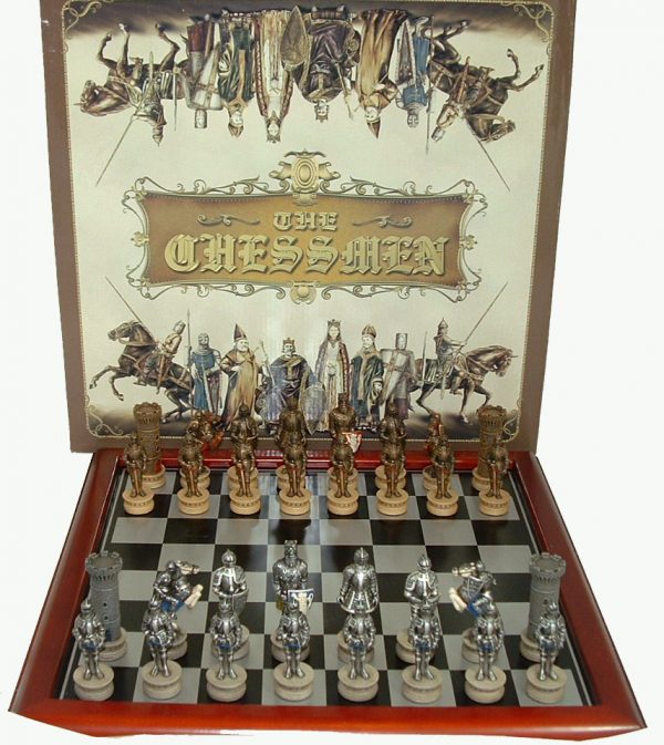 Hand Painted Warriors including Board