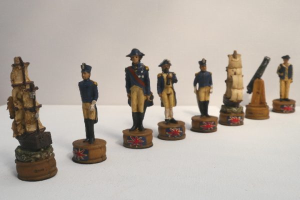 Hand Painted UK and French War