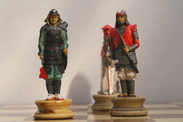 Hand Painted Samurai