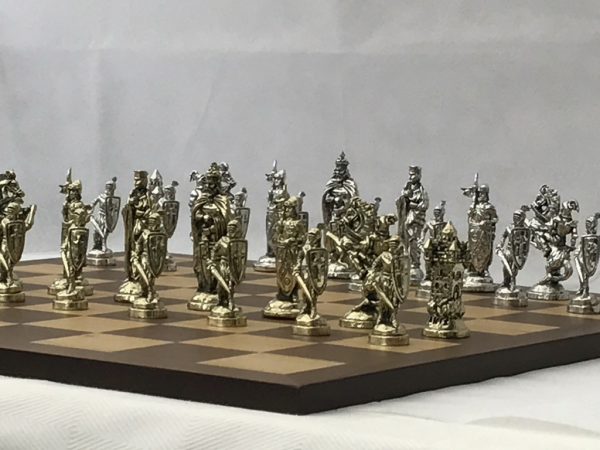 The Crusades Brass Chess Set - Image 7