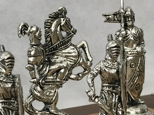 The Crusades Brass Chess Set - Image 9