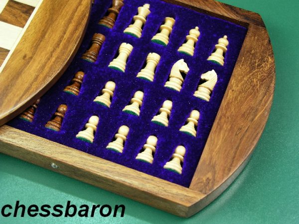 Circular Magnetic Travel Chess Set - Image 3