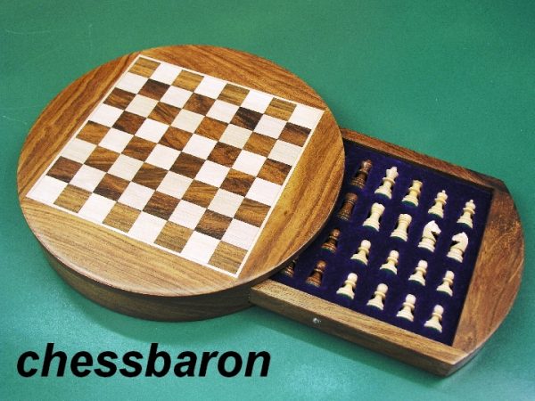 Circular Magnetic Travel Chess Set