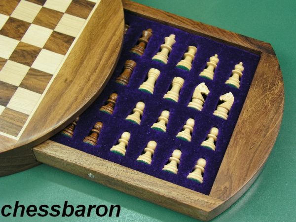 Circular Magnetic Travel Chess Set - Image 7