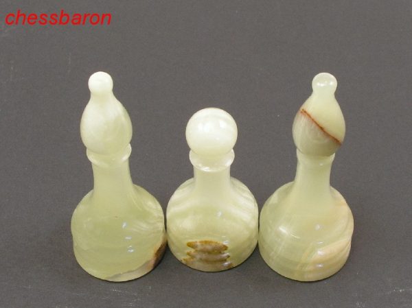 Genuine Onyx Chess Set with Marble Board - Image 6