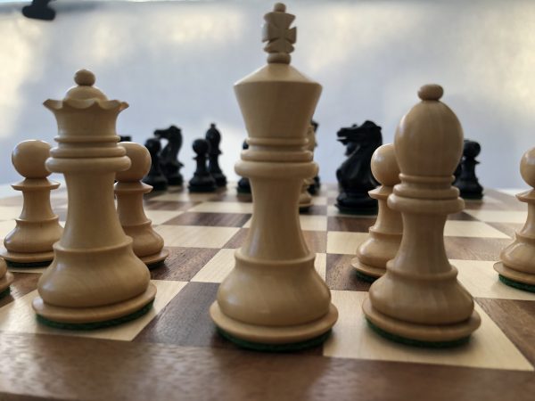 Margaret Anne Knight 3 inch King Ebonized Chess Set - Image 16