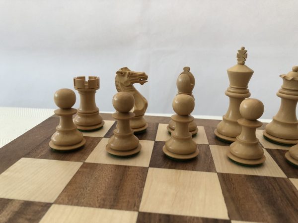 Margaret Anne Knight 3 inch King Ebonized Chess Set - Image 4