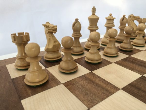 Margaret Anne Knight 3 inch King Ebonized Chess Set - Image 7
