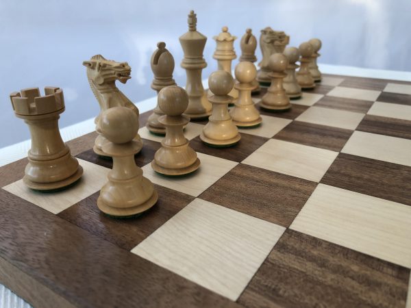 Margaret Anne Knight 3 inch King Ebonized Chess Set - Image 8