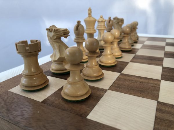 Margaret Anne Knight 3 inch King Ebonized Chess Set - Image 10