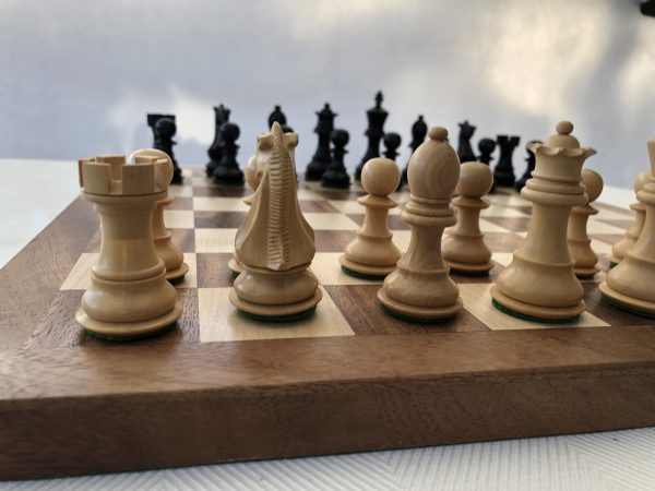 Margaret Anne Knight 3 inch King Ebonized Chess Set - Image 13