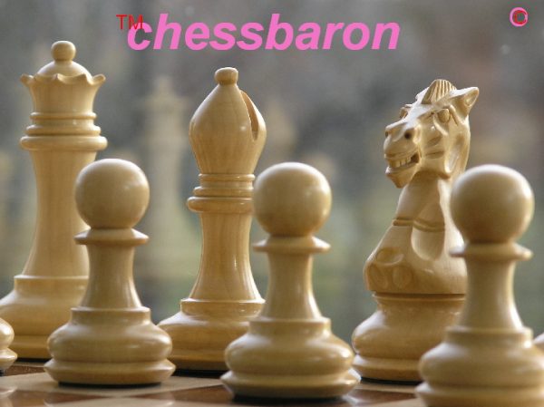 Carved Chamfered Base in Rosewood Staunton Chess Set - Image 6