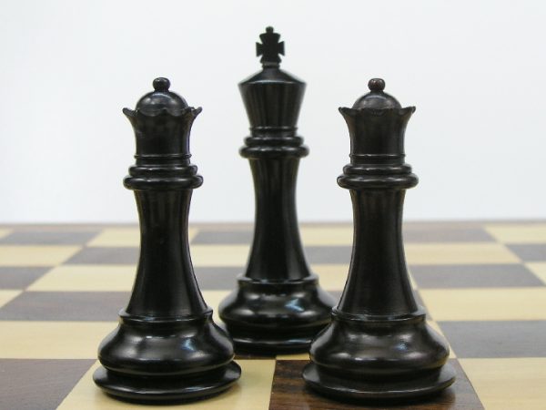 Ami Elizabeth Staunton - Ebonised Black Chess Set - Image 7