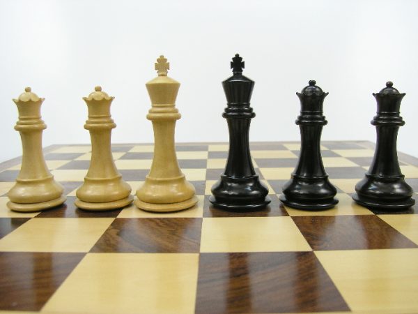 Ami Elizabeth Staunton - Ebonised Black Chess Set - Image 9