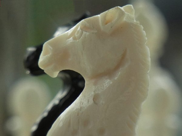 King Cross Staunton in Bone Chess Set - Image 3