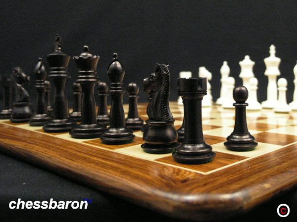 Traditional Camel Bone Staunton Chess Set - Image 10