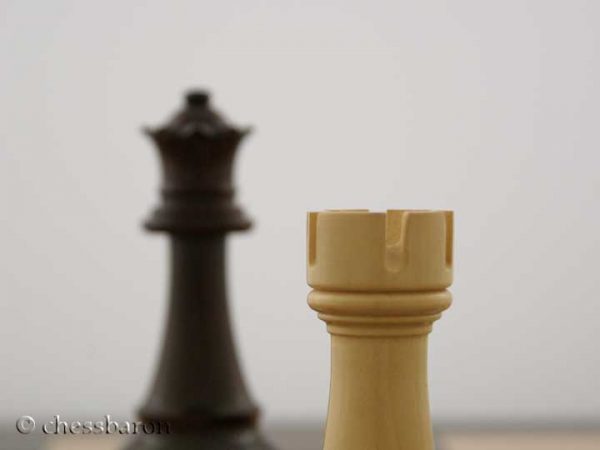 The Zephaniah Staunton Triple Weight in Bud Rosewood Chess Set - Image 9