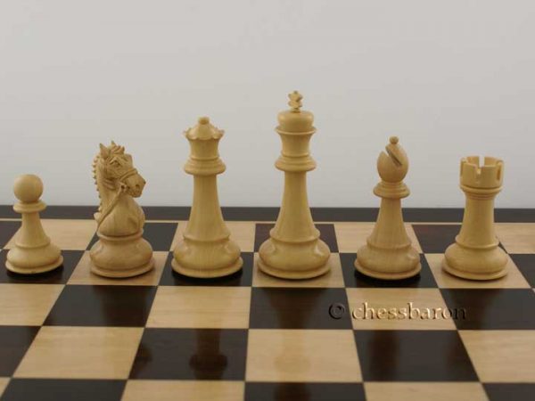 The Zephaniah Staunton Triple Weight in Bud Rosewood Chess Set - Image 13