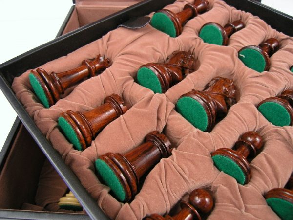 Royal Shock Staunton - Bud Rosewood Chess Set - Image 6