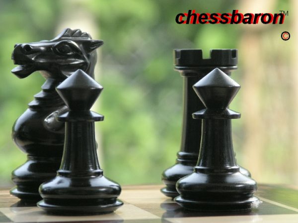 Staunton Alexander Ebony Chess Set