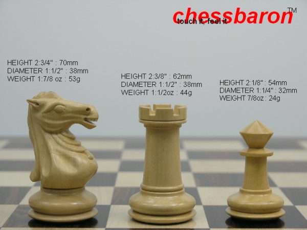 Staunton Alexander Ebony Chess Set - Image 5
