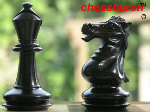 Staunton Alexander Ebony Chess Set - Image 8
