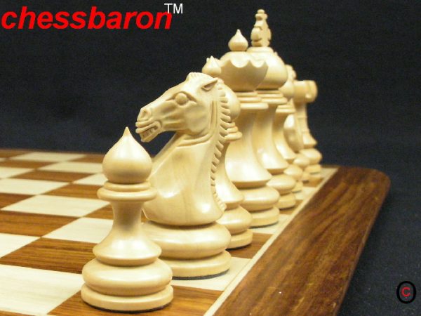 Oriental Staunton Ebony Chess Set - Image 9