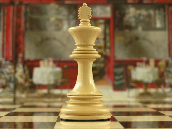 The Ashia in Ebony Triple Weight Chess Pieces - Image 4
