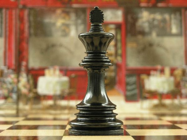 The Ashia in Ebony Triple Weight Chess Pieces - Image 5