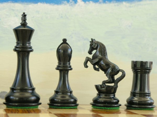 Alexander the Great in Ebony Chess Pieces - Image 7
