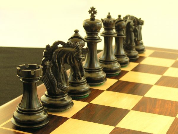 The Zacharus Ebony Chess Pieces - Image 11