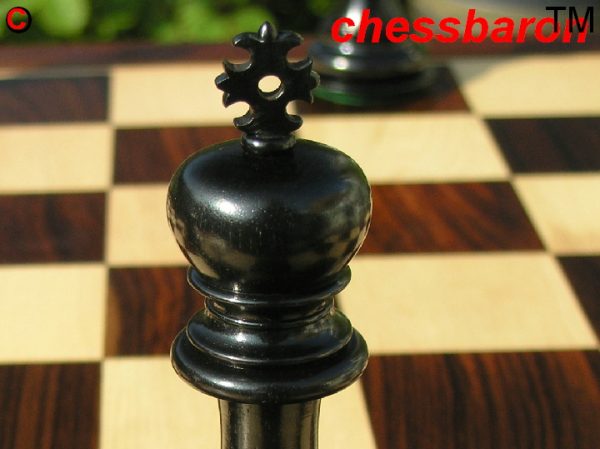 The Zacharus Ebony Chess Pieces - Image 3