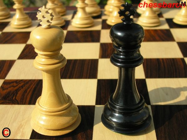 The Zacharus Ebony Chess Pieces - Image 6
