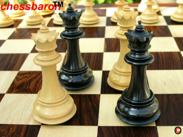 The Zacharus Ebony Chess Pieces - Image 7