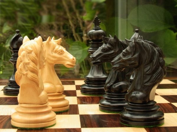 Limited Edition - The Dutailier Chess Pieces in Ebony