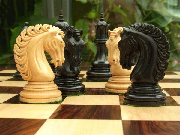Limited Edition - The Ezekiel Chess Pieces in Ebony - Image 8