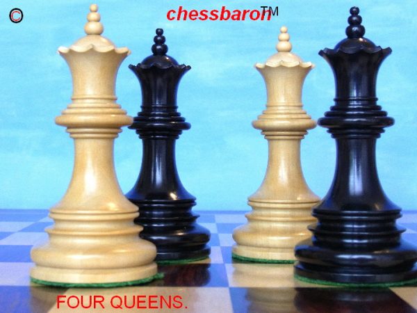 Limited Edition - The Ezekiel Chess Pieces in Ebony - Image 2