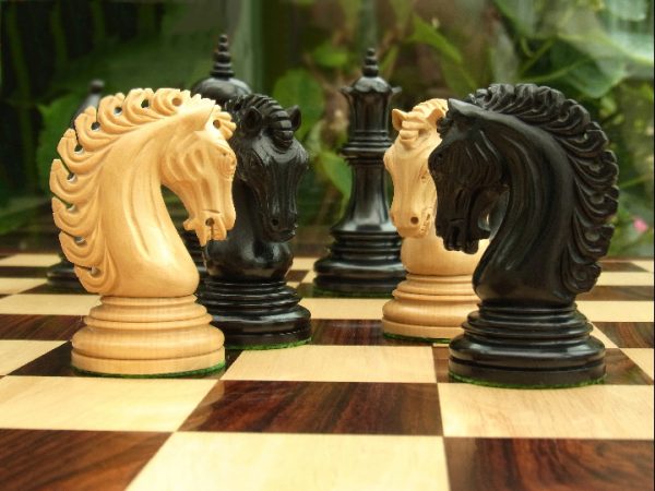 Limited Edition - The Ezekiel Chess Pieces in Ebony