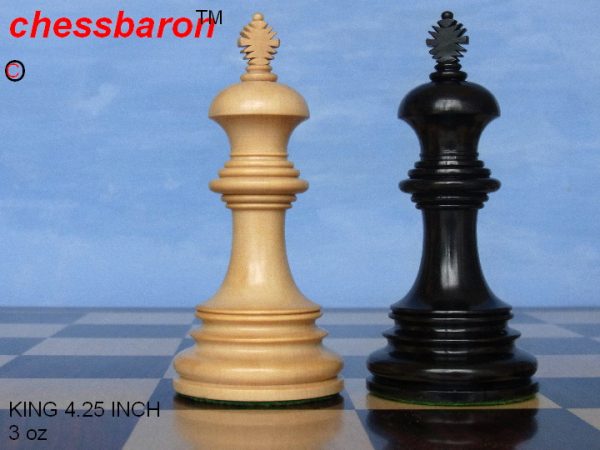Limited Edition - The Ezekiel Chess Pieces in Ebony - Image 3