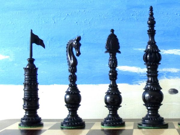 Limited Edition - The Museum Piazza 6 inch Bone Chess Pieces - Image 3