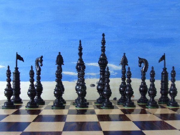 Limited Edition - The Museum Piazza 6 inch Bone Chess Pieces - Image 5